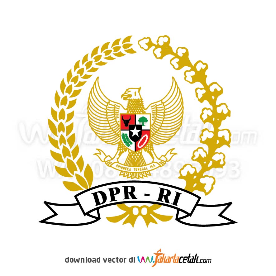 Vector Logo DPR RI
